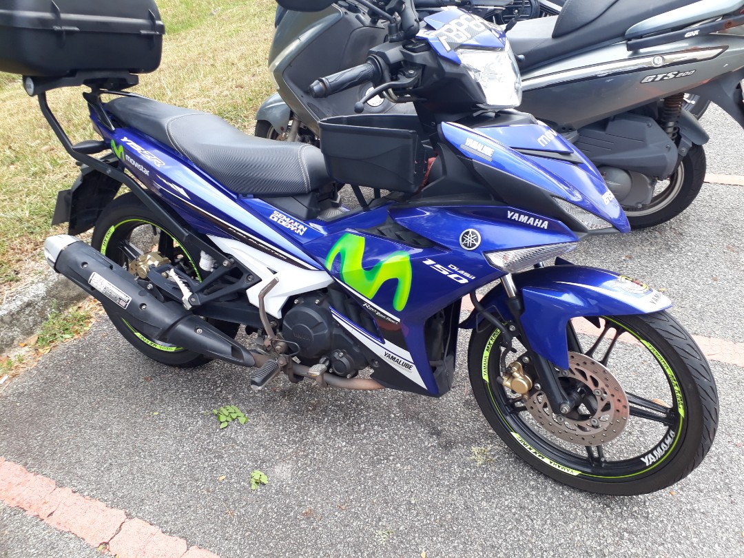 Yamaha Y15zr Movistar Coverset For Sale Free Belly Pan Value At 50 Motorcycles Motorcycle Accessories On Carousell