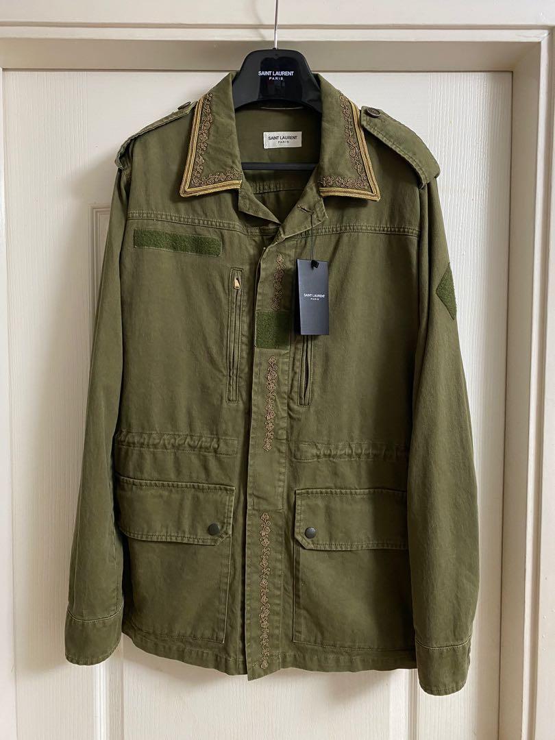 Ysl military jacket cheap