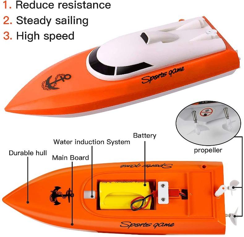 2021 RC Boat Remote Control Boats for Pools and Lakes Hobbies