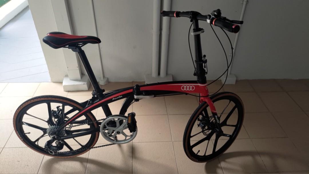 audi foldable bicycle