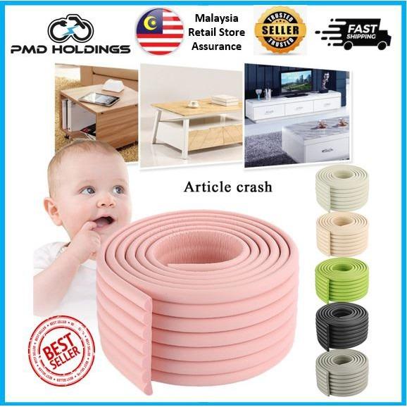 2M Baby Safety Table Desk Edge Guard Strip Bumper Protector + 4