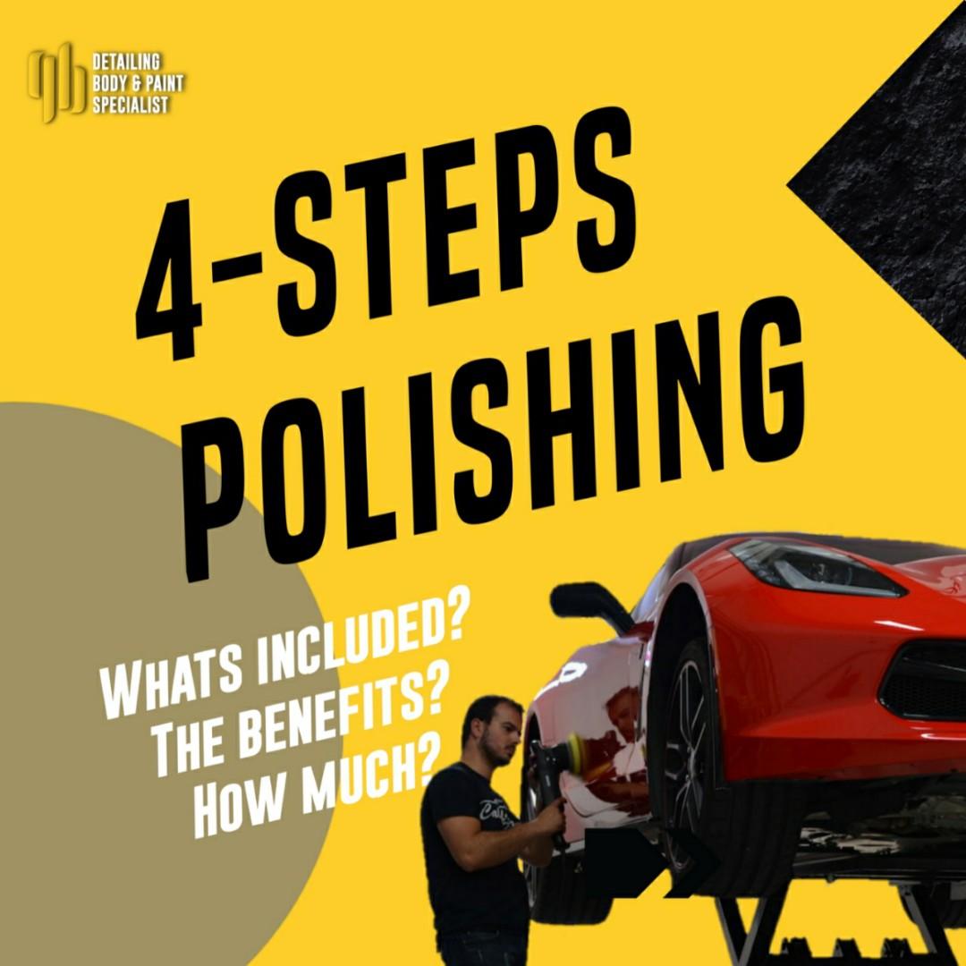 4 Steps Advance 3m Polishing Waxing Auto Accessories On Carousell