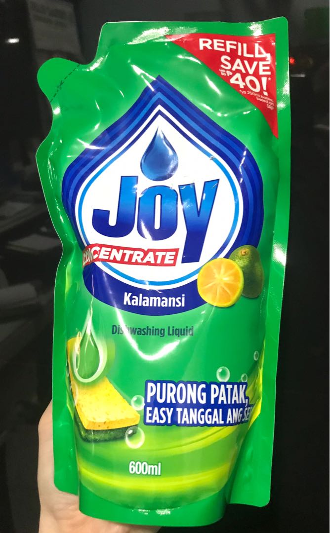550mL Joy Dishwashing Liquid Soap Kalamansi, Furniture & Home Living