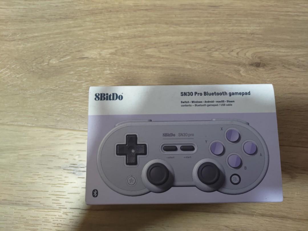 8bitdo Sn30 Pro Bluetooth Gamepad Sn Edition Nintendo Switch Toys Games Video Gaming Gaming Accessories On Carousell
