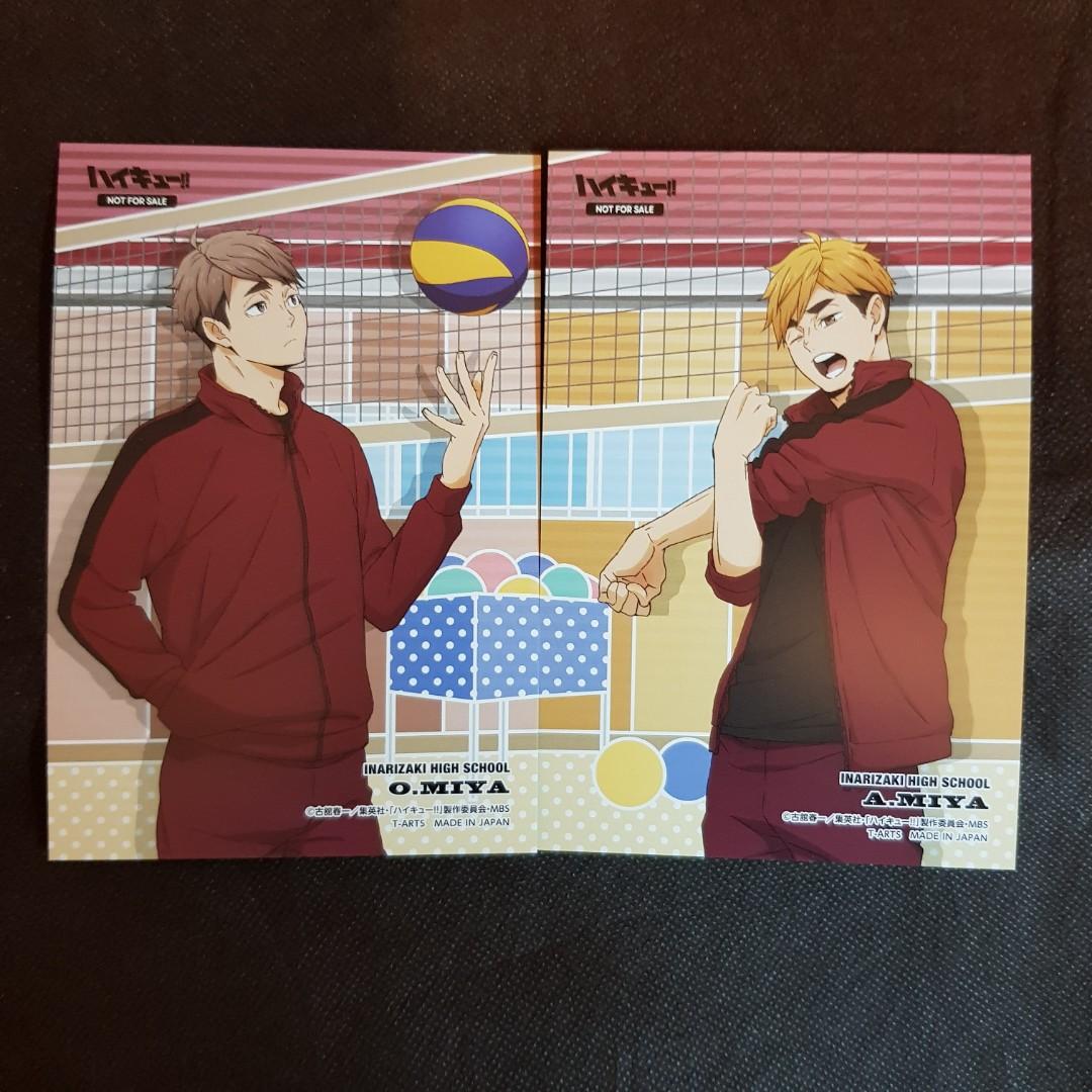 排球少年 宮兄弟特典卡 興趣及遊戲 書本 文具 漫畫 Carousell