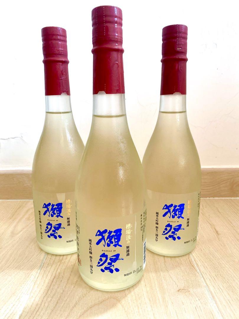 獺祭純米大吟醸三割九分無濾過槽場汲み7ml 21年3月出荷 嘢食 嘢飲 酒精類飲品 Carousell