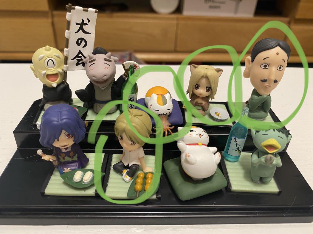 夏目友人帳扭蛋妖風物語人與妖茶會第一彈 興趣及遊戲 玩具 遊戲類 Carousell