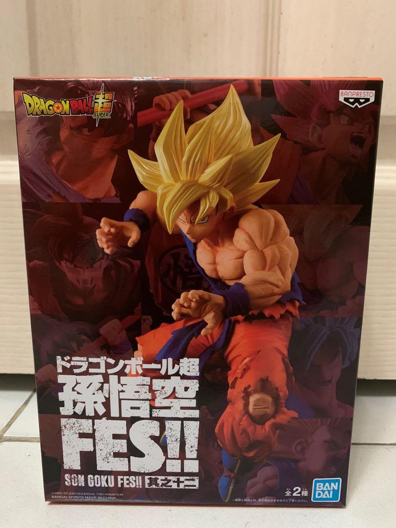 龍珠超孫悟空fes系列其之十二 行版 超級撒亞人悟空 玩具 遊戲類 玩具 Carousell