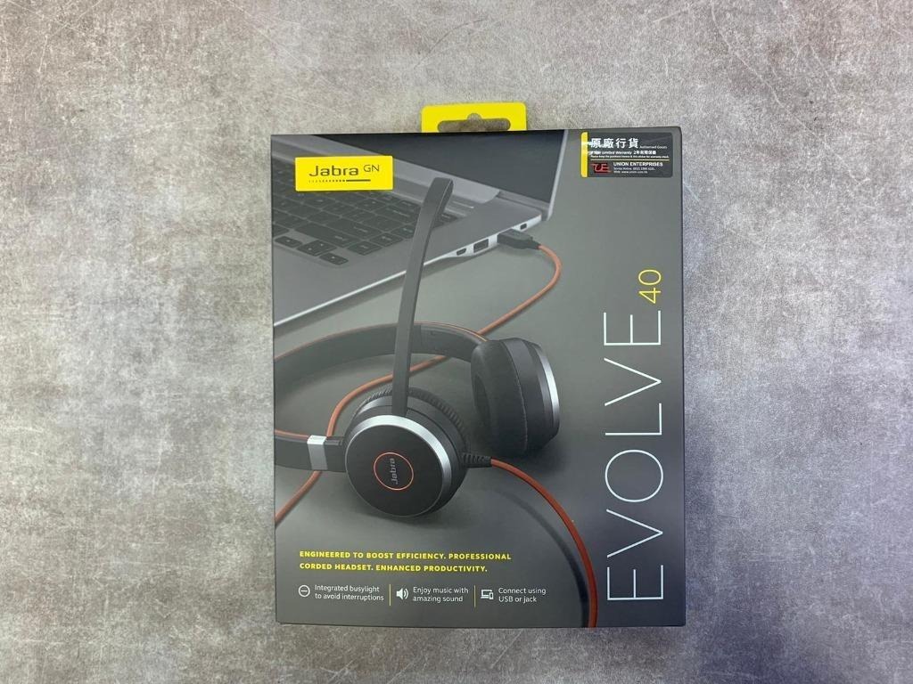 jabra evolve 40 duo jack