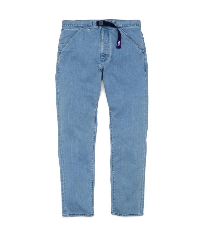 The north face purple label webbing belt denim pants clearance