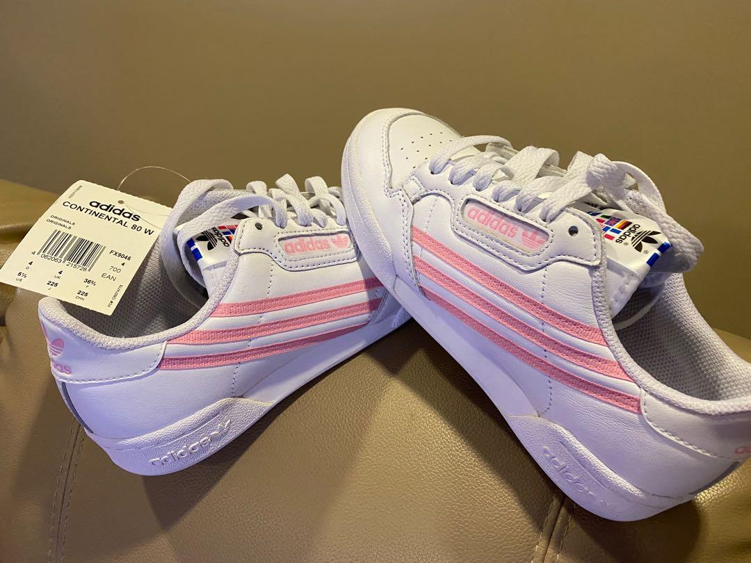 Adidas Continental 80W, Women's Fashion, Footwear, Sneakers on Carousell