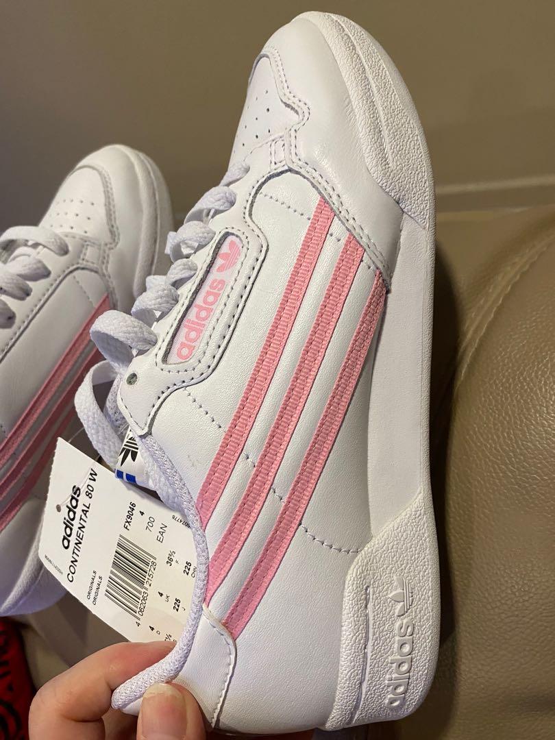 Adidas Continental 80W, Women's Fashion, Footwear, Sneakers on Carousell