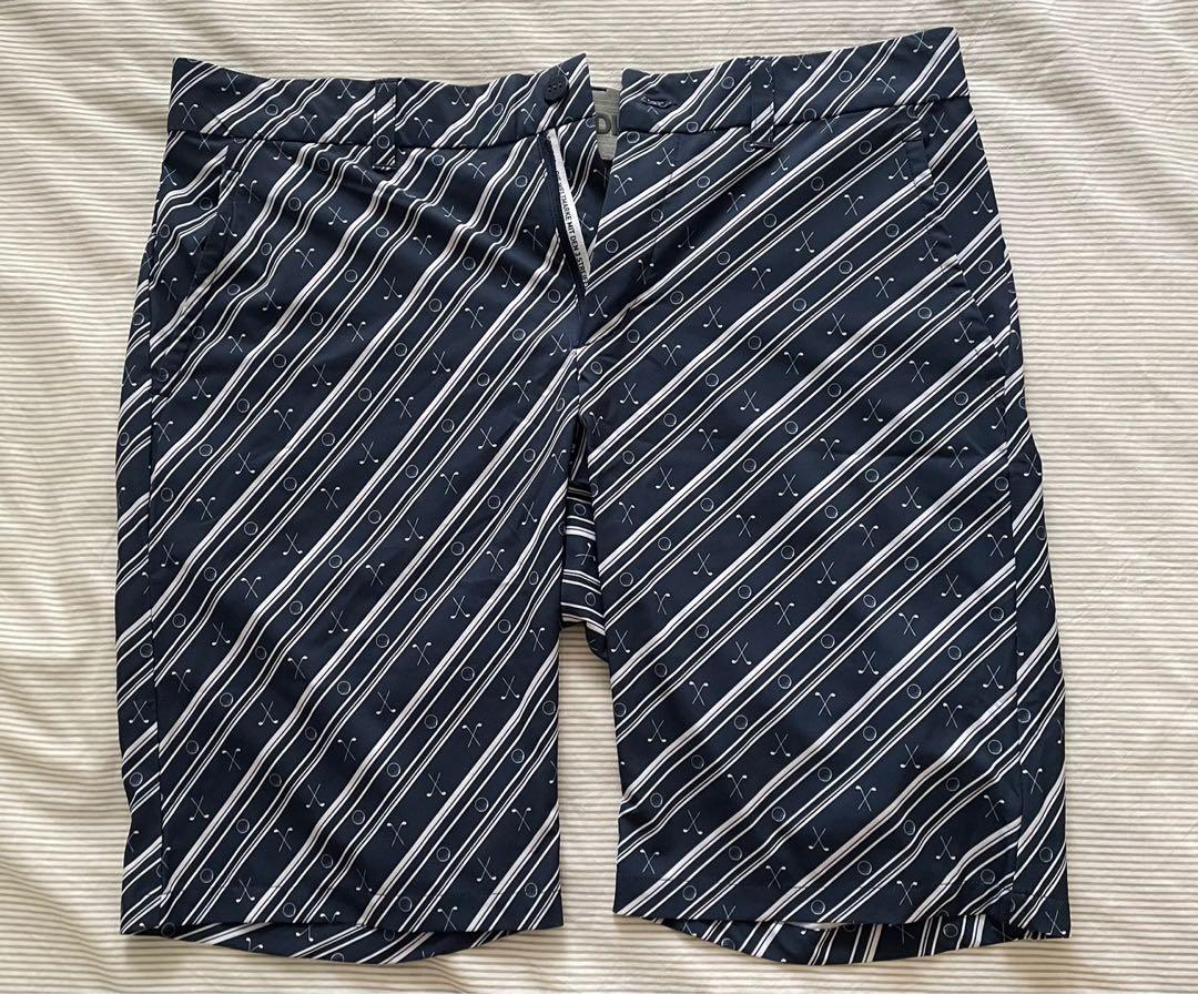 Adidas Golf Shorts 36 Waist Blue