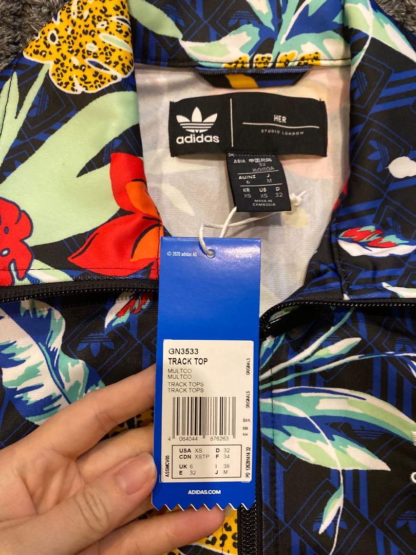 BNWT Adidas Her London Track Jacket, Women's Fashion, Coats, Jackets and  Outerwear on Carousell