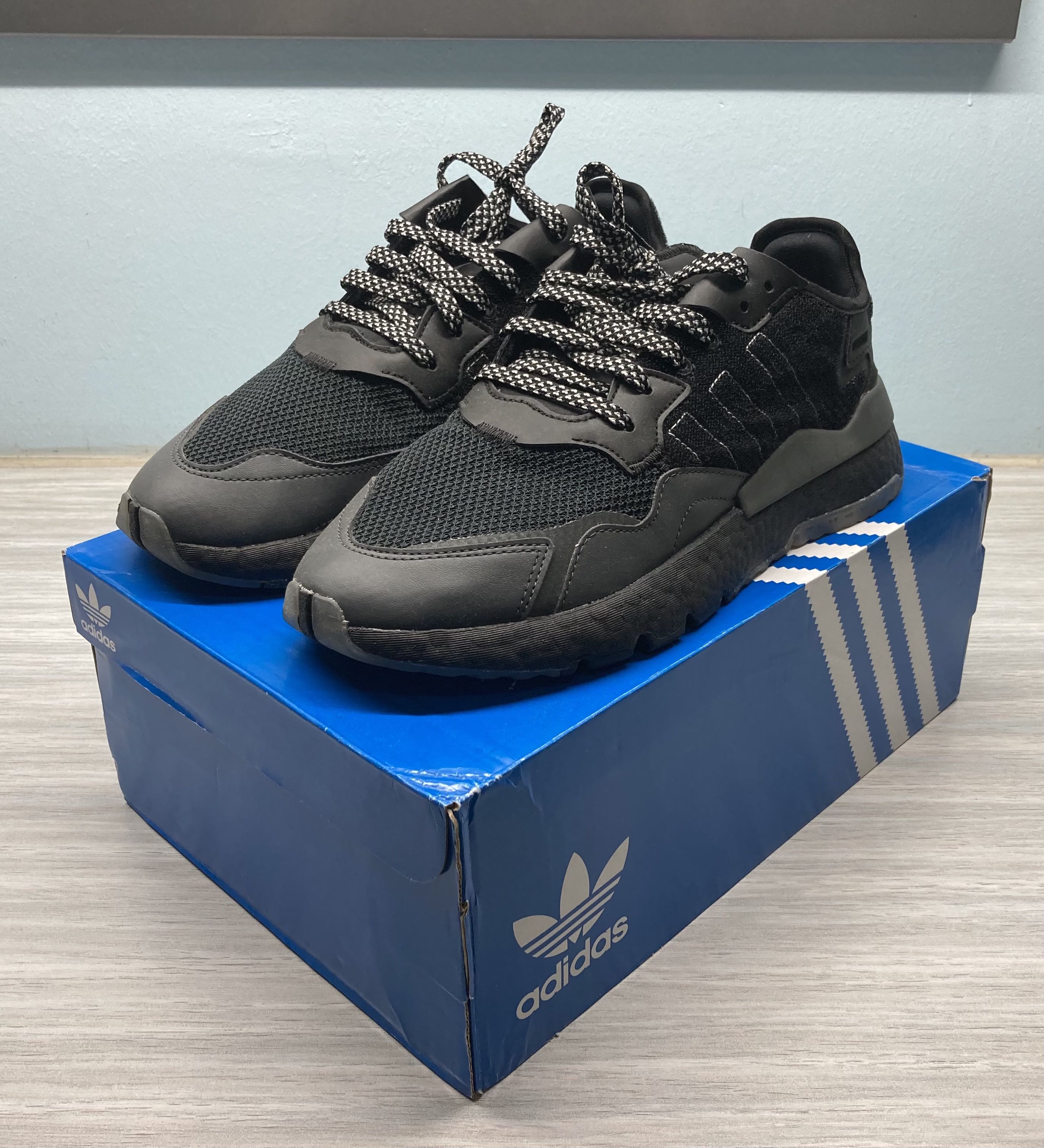 Mens adidas sales night jogger