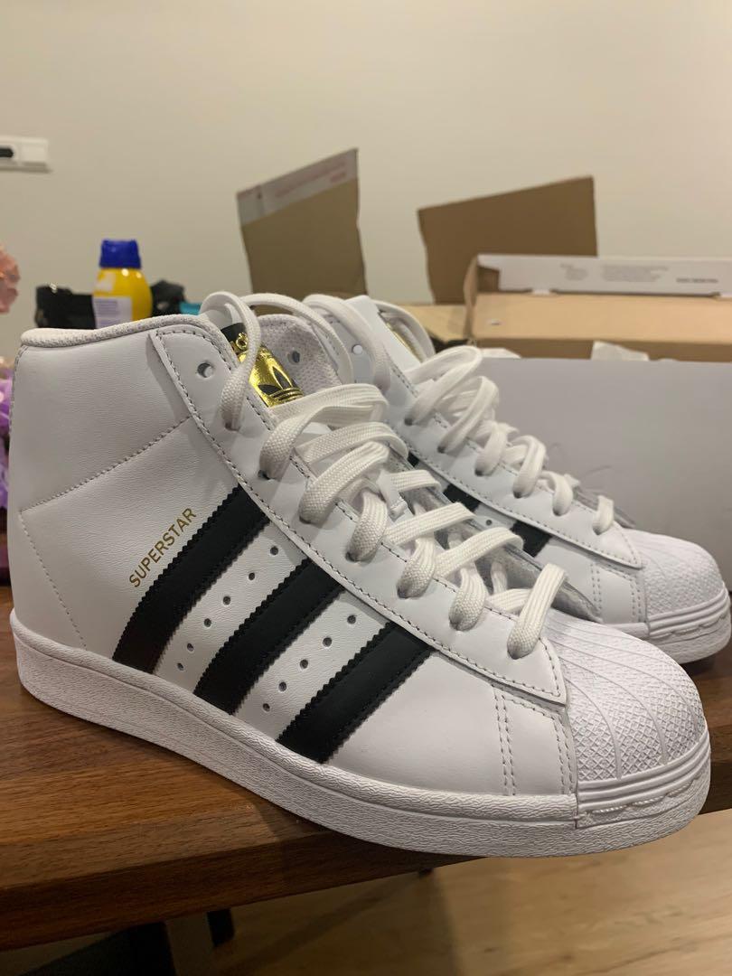 Adidas superstar on sale high cut price