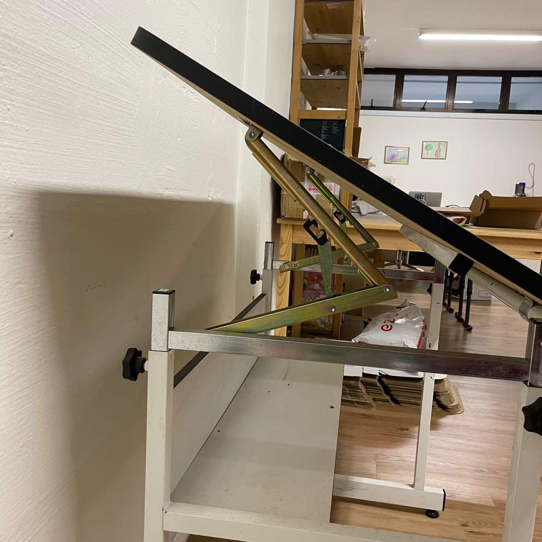 Architect Table, Drawing Table, Drafting Table, Slanted, Adjust Angle