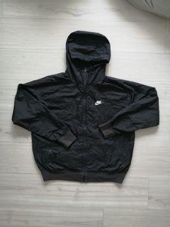 authentic black nike jacket unisex