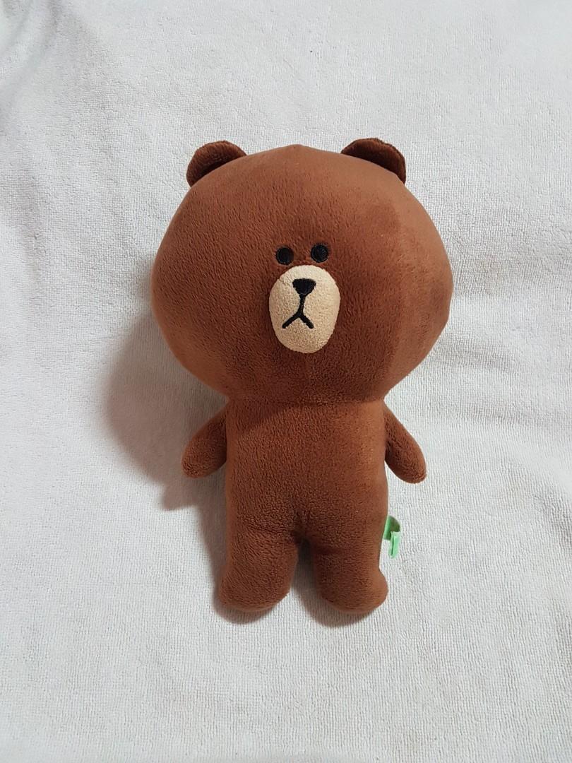 Line bear top plush
