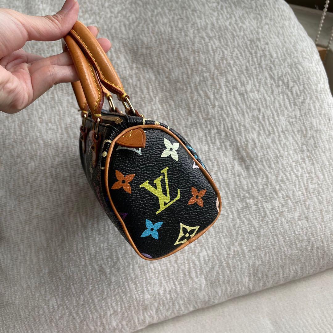 Authentic Louis Vuitton Nano Speedy Takashi Murakami Black Multicolor (ON  HOLD), Luxury, Bags & Wallets on Carousell