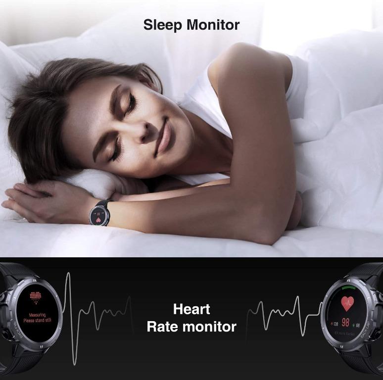 B303 LETSCOM Smart Watch Fitness Tracker with Heart Rate Monitor IP68 Waterproof Smartwatch 1.3 Touch Screen Activity Tracker Step Counter Sleep Monitor Message Call Pedometer for Women and Men Mobile...