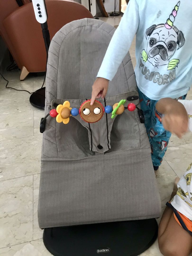 Baby Bjorn Bouncer Chair No Toy Bar Babies Kids Infant Playtime On Carousell