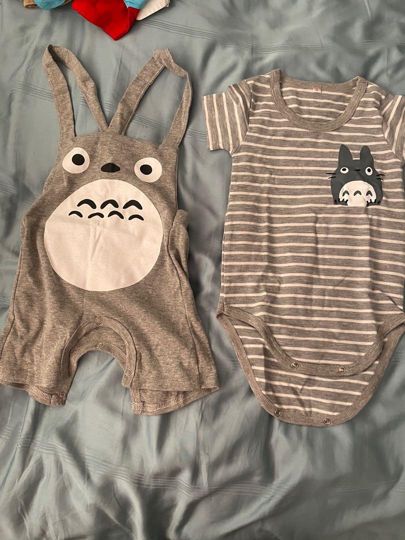 Totoro baby romper discount
