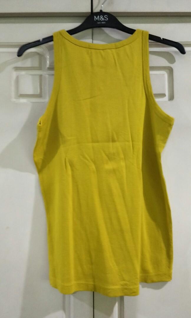 Bnew Zara chartreuse sleeveless top (Category: Sleeveless) located in Paranaque City. Submitted by trinkets_by_joy (Listing ID 1078535947, Image 3). Description: brand new no tags never used never worn not out of shape really nice color! store bought 1st hand inquire now!.