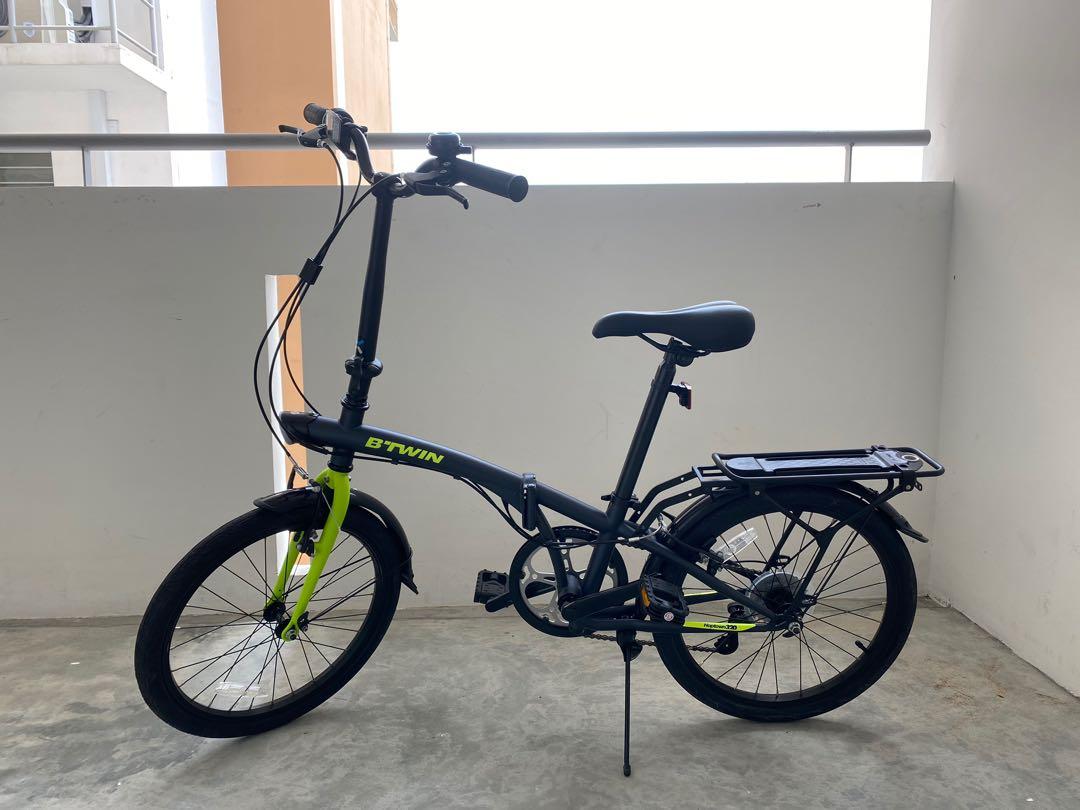 Hoptown 320 hotsell 20 foldable bike