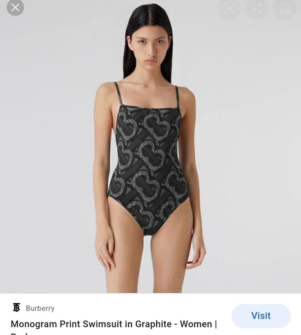 Burberry print bikini top Clearance