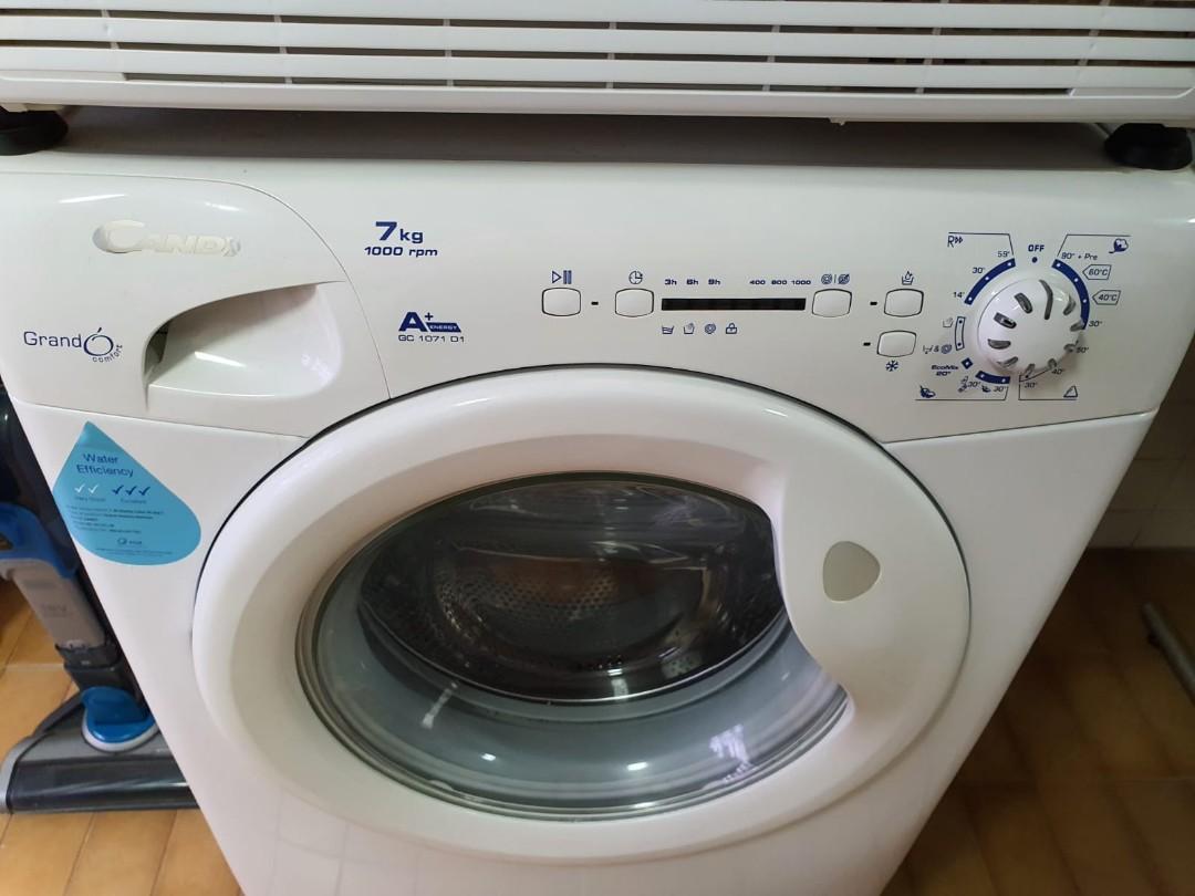 Candy (Italy Brand) 7kg front load washing machine, TV & Home