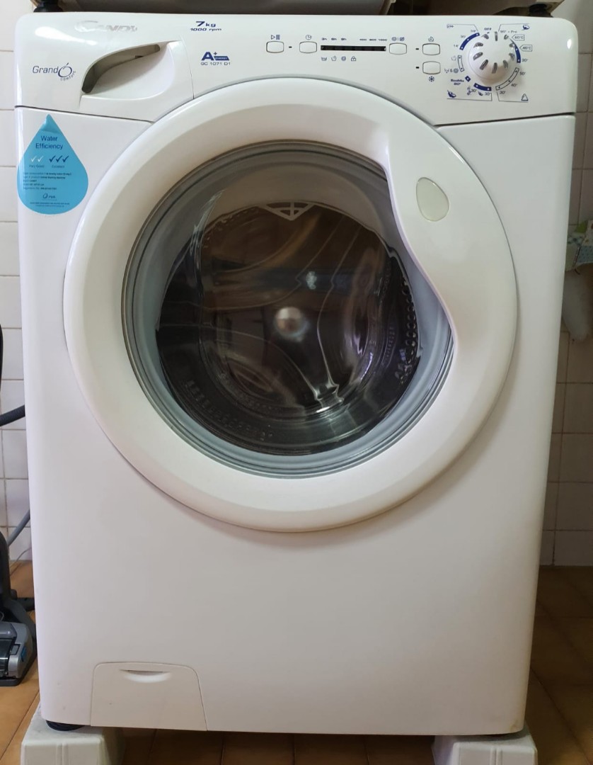 Candy (Italy Brand) 7kg front load washing machine, TV & Home