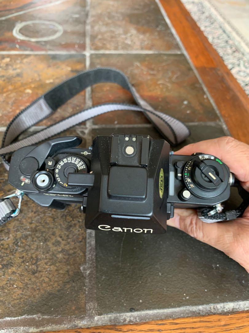 Canon F1 film camera, Photography, Cameras on Carousell