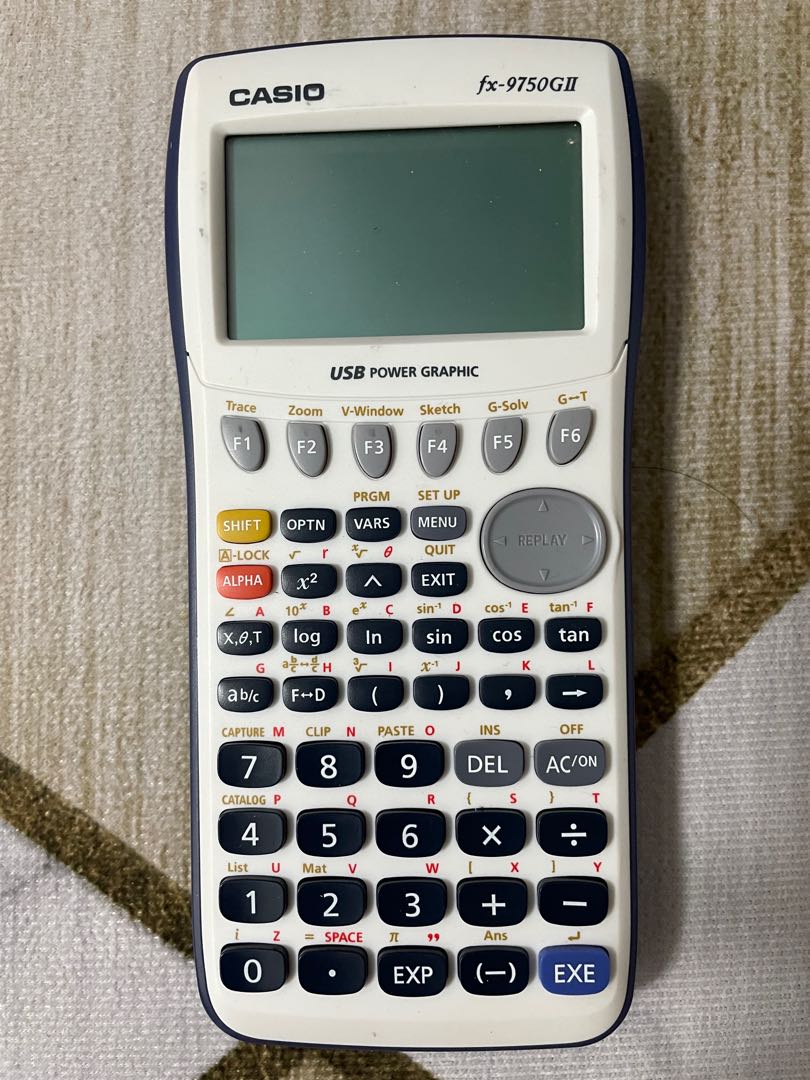 Casio fx-9750 GII, Computers \u0026 Tech, Parts \u0026 Accessories, Networking on  Carousell