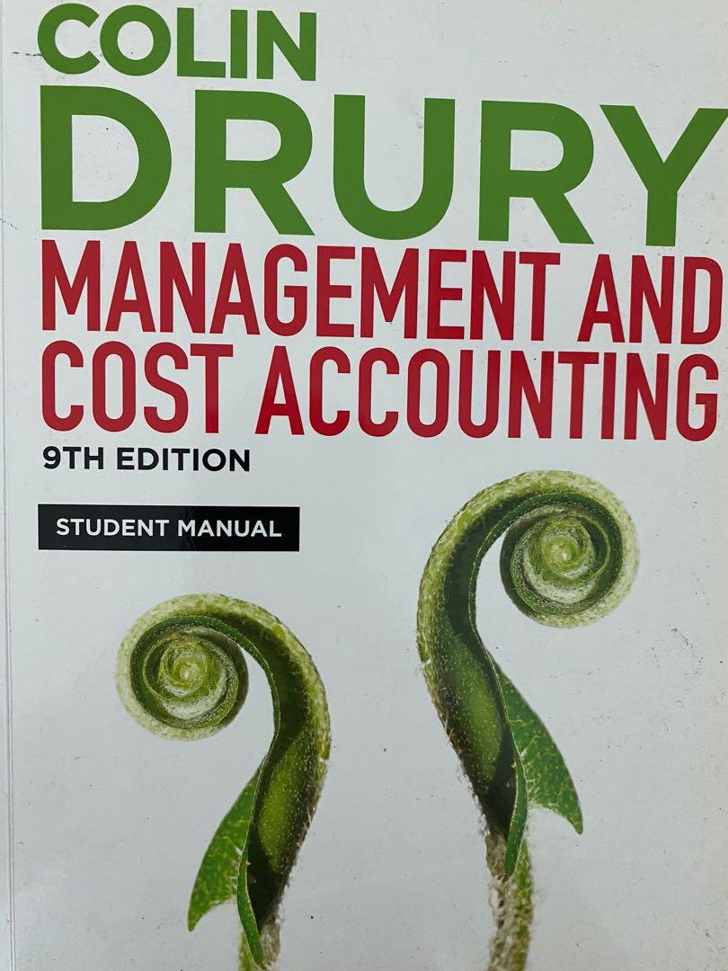 Colin Drury Management And Cost Accounting Books Stationery Textbooks Professional Studies On Carousell