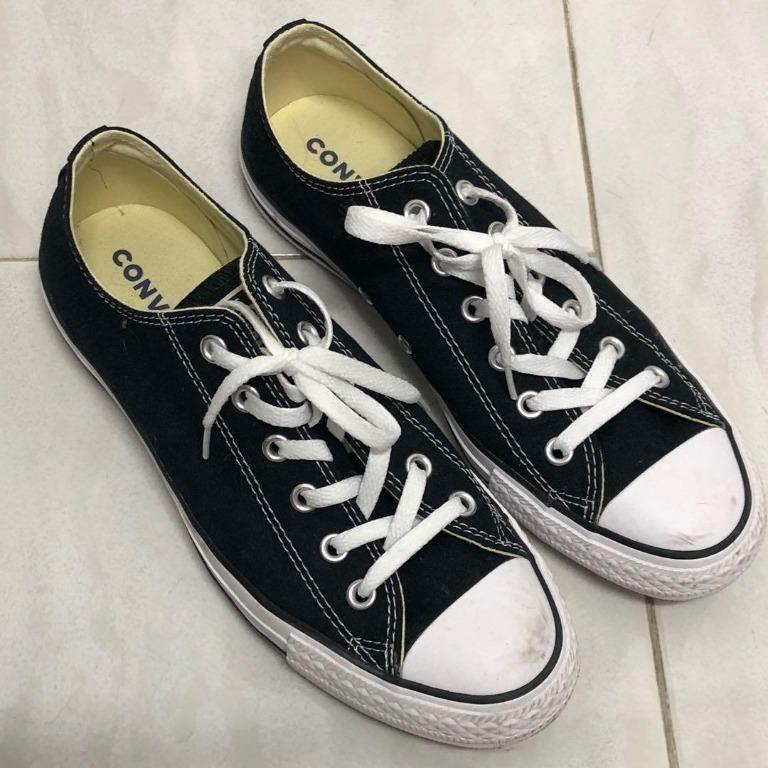 Black converse mens deals size 8