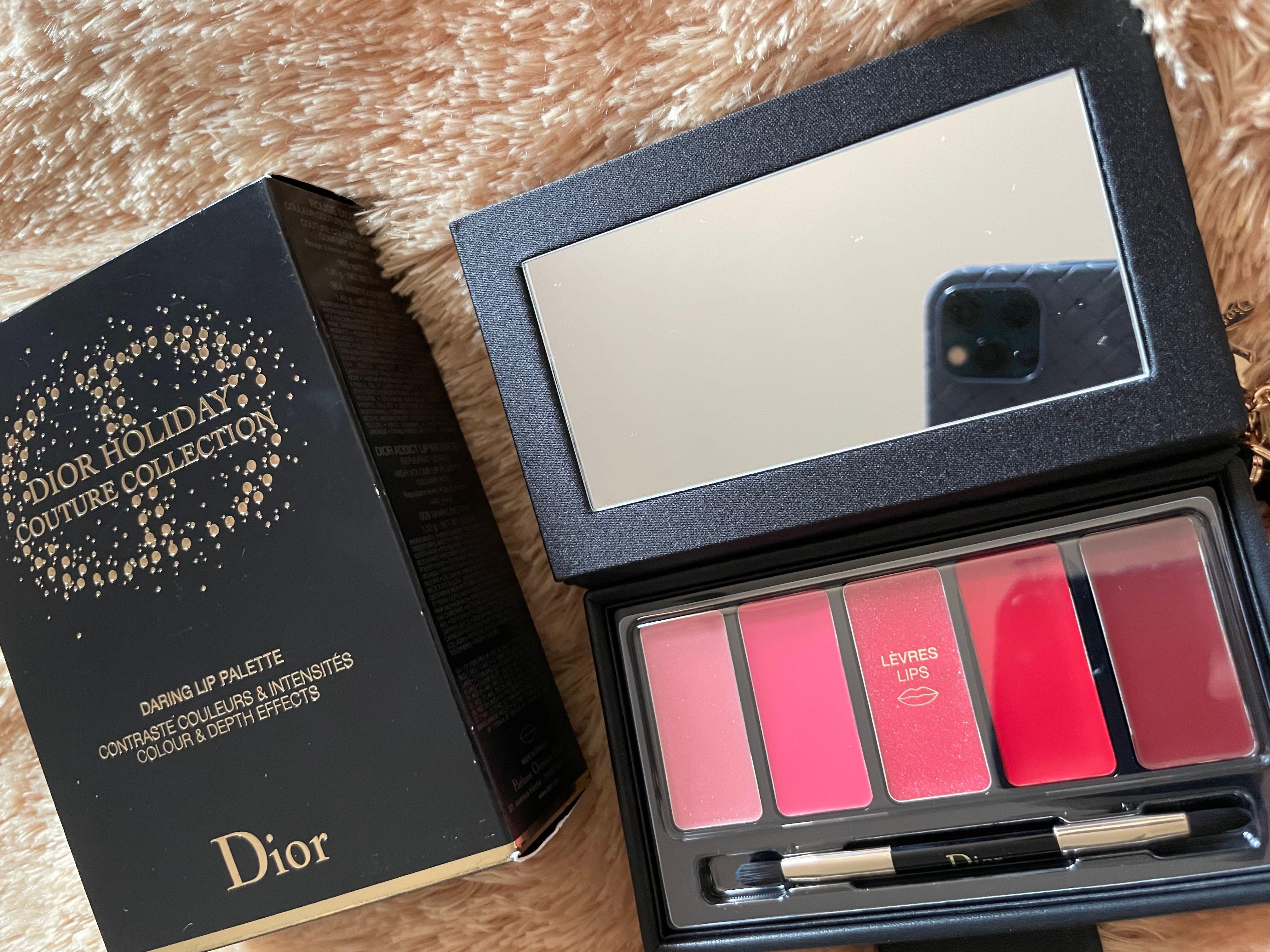 Dior daring lip palette on sale review