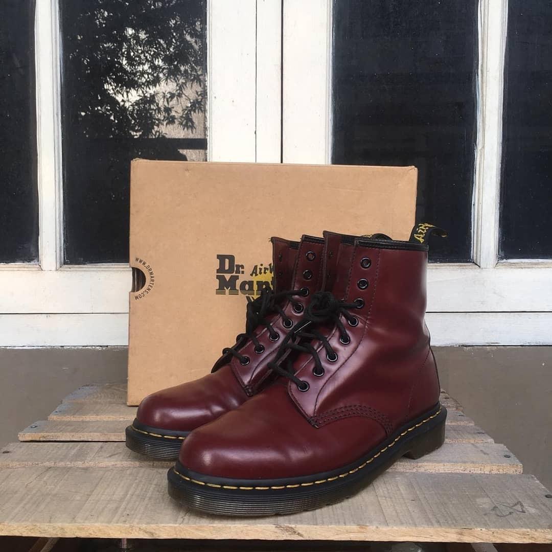Dr martens 1460 red cherry smooth store