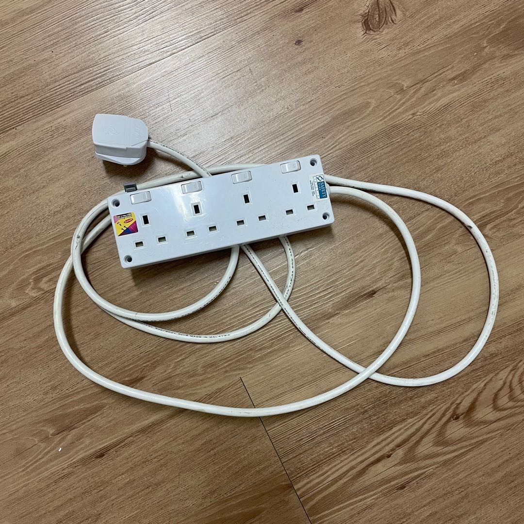 Extension Plug 8 Way Taiyo Extension Cable In Very Good Condition Computers Tech Parts Accessories Cables Adaptors On Carousell