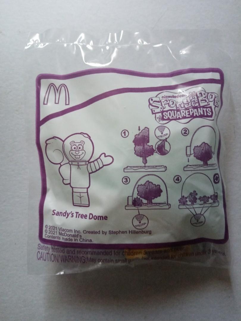 Sandy's Tree Dome Toy New McDonalds Happy meal 2021 Spongebob Toy 