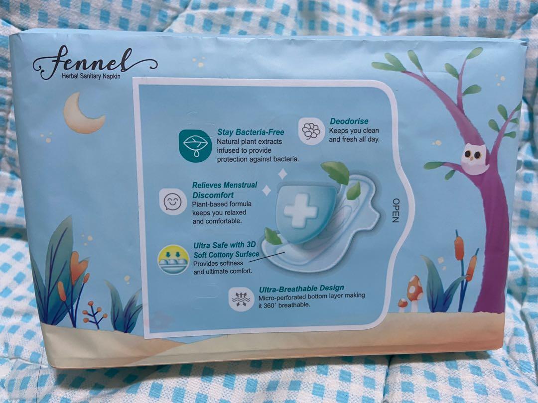 Fennel Herbal Sanitary Napkin (Day/Night/Ultra Slim), Beauty & Personal