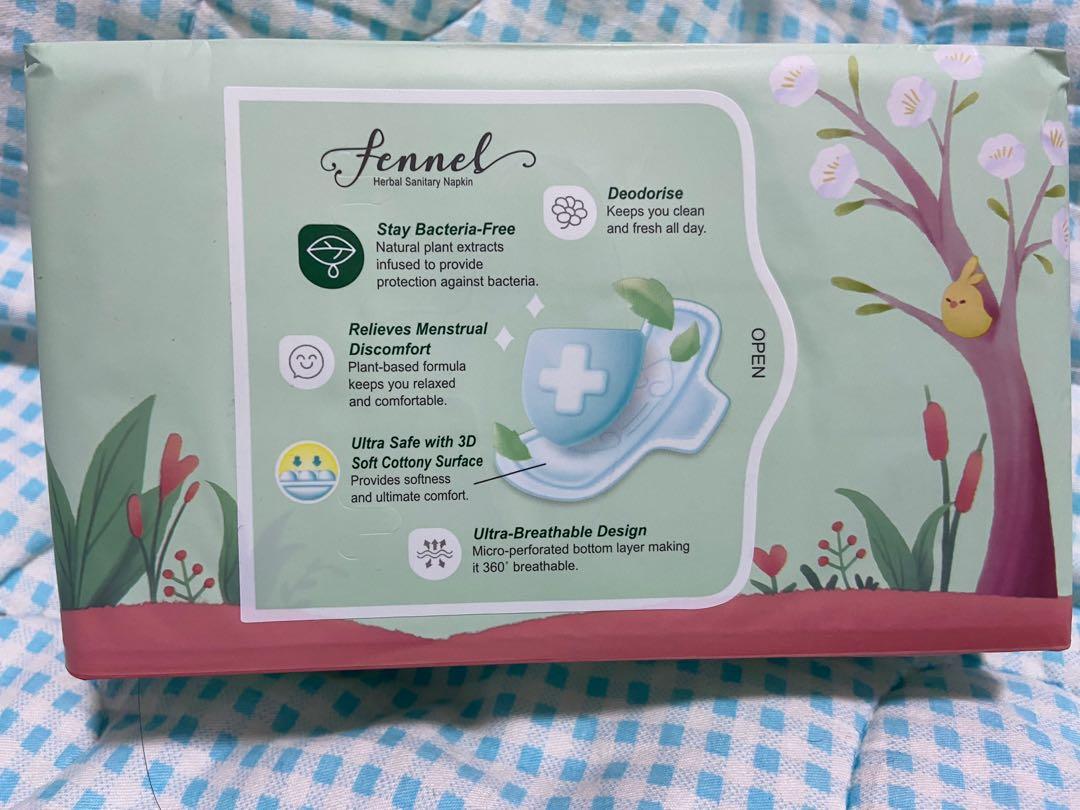 Fennel Herbal Sanitary Napkin (Day/Night/Ultra Slim), Beauty & Personal