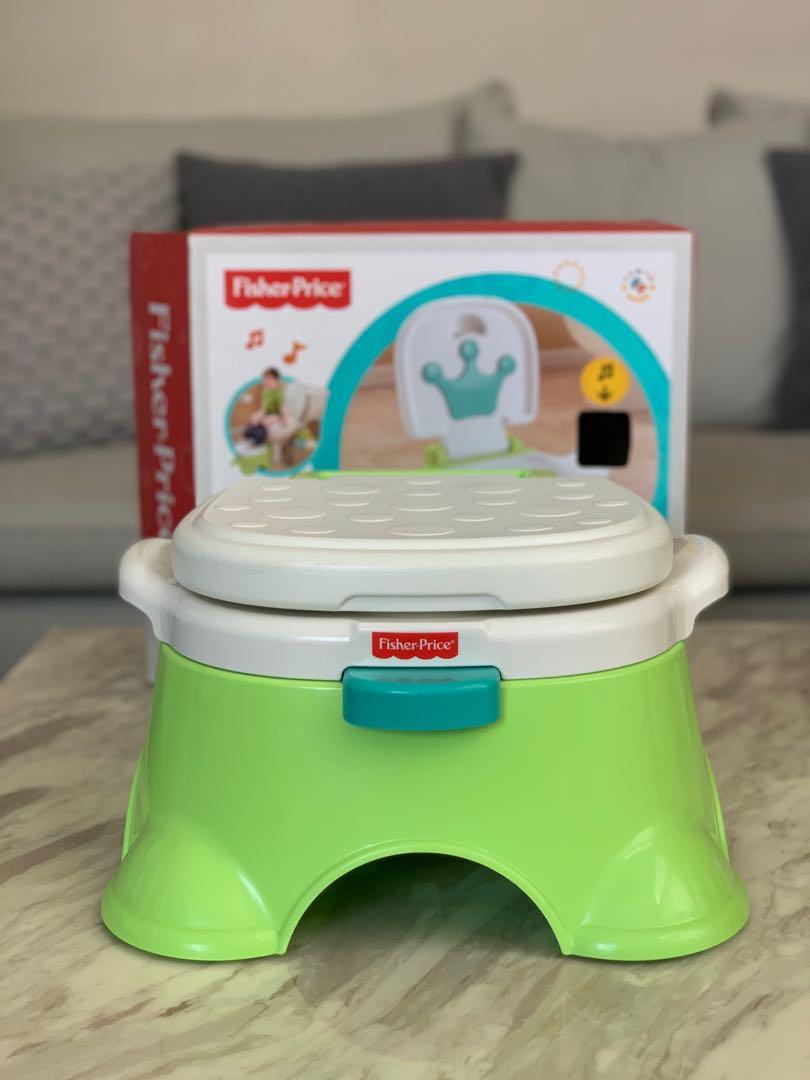 Fisher Price Musical Potty Chair, Babies & Kids, Bathing & Changing