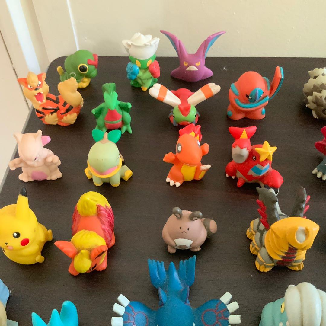 (FREE SHIP) Authentic Pokemon finger puppets Bandai, Hobbies & Toys