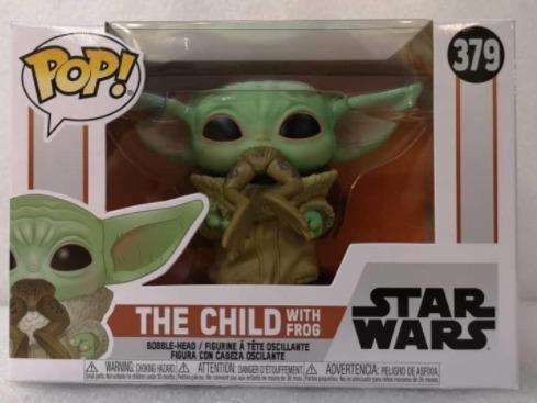 Funko Pop: Star Wars Mandalorian - The Child With Frog (Baby Yoda), Hobbies  & Toys, Toys & Games on Carousell