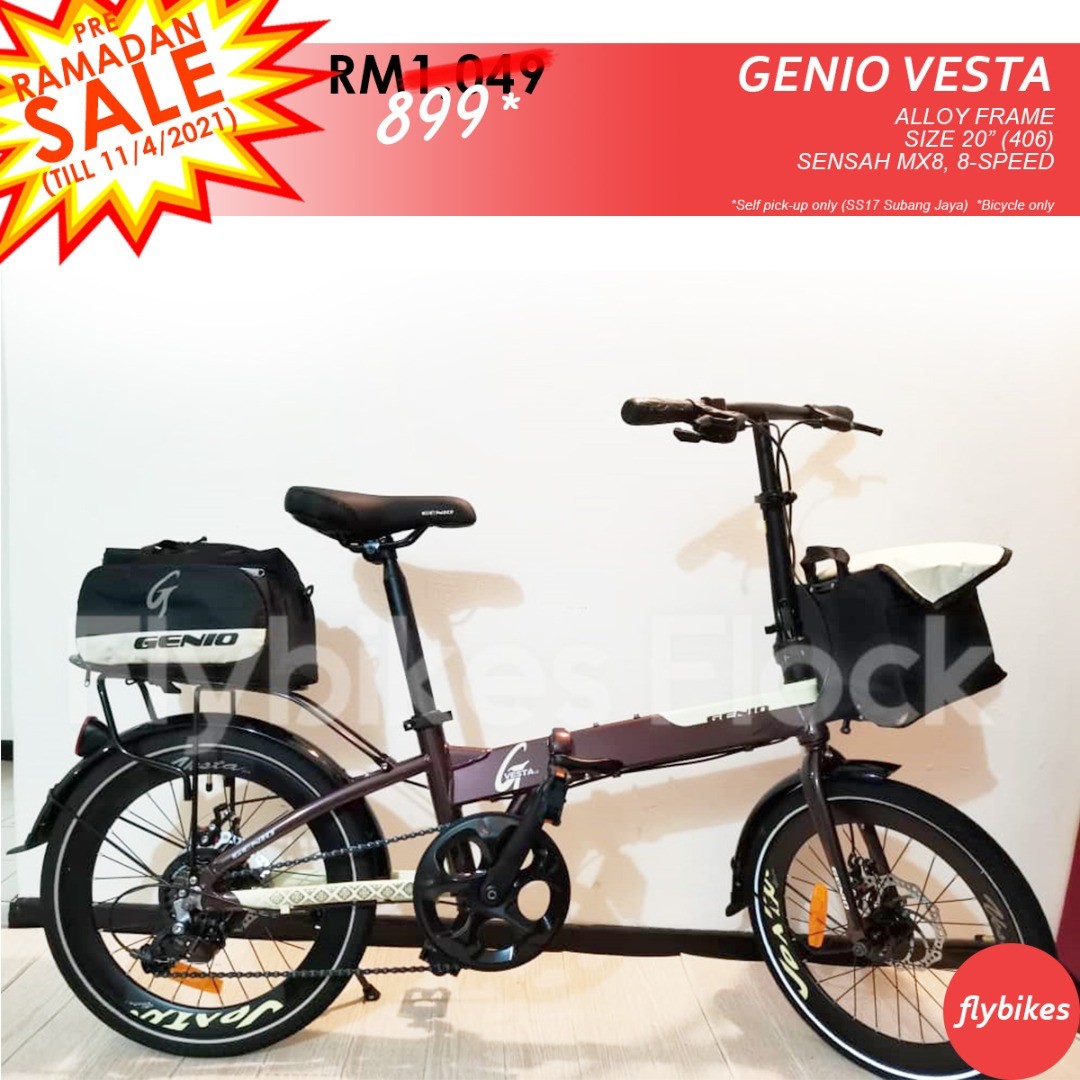 genio folding bike 20