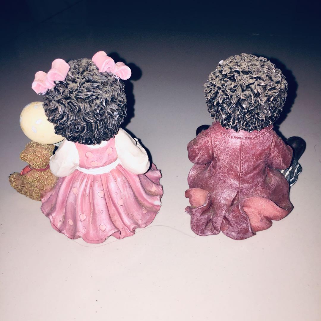 Golly Golliwog Figurine Ornament Set, Hobbies & Toys, Toys & Games on