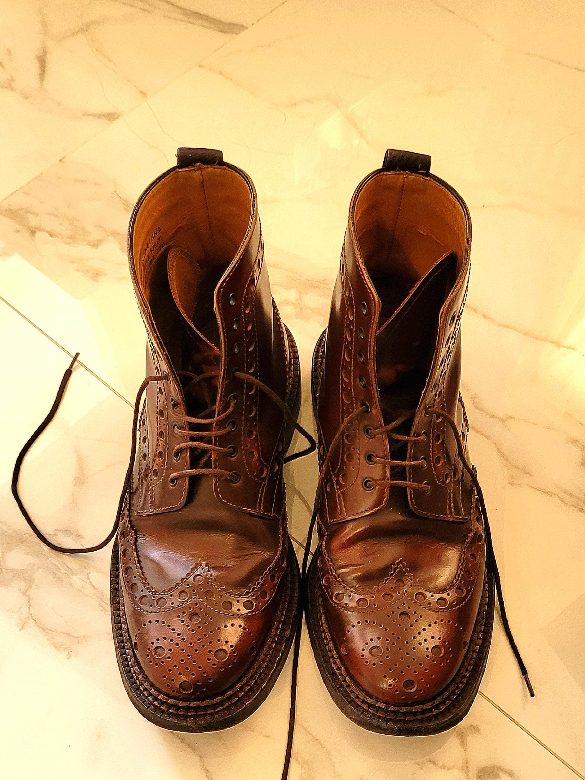 Grenson triple welt hot sale fred boot