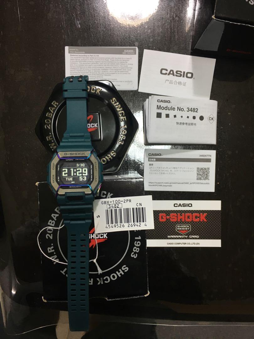 G Shock GBX 100 Men s Fashion Watches Accessories Watches on
