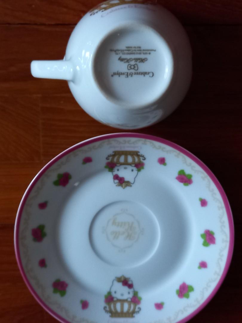 Hello kitty teacup set, Furniture & Home Living, Kitchenware